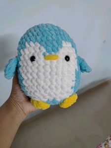 Crochet Penguin Plush Toy