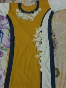 Mustard Kurti
