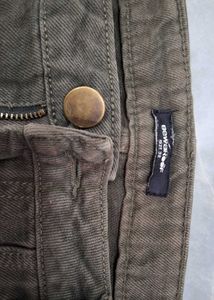 Men's washed cargo pants