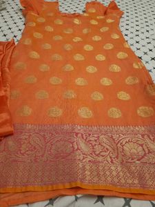 Banarasi Kurti Kameez Salwar Festive Wear Wedding