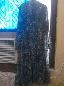 Boho Paisley Print Maxi Dress