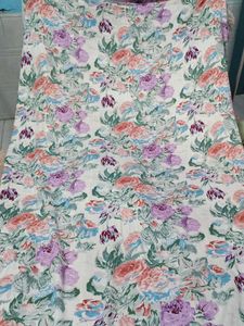 flowered mattress cover with 🆓 blanket