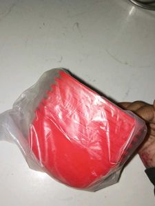 Orange Square Bowl Set Of 6