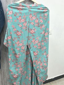 Floral Printed kaftan and pant set