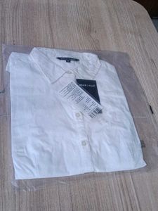 White Formal Shirt for girls