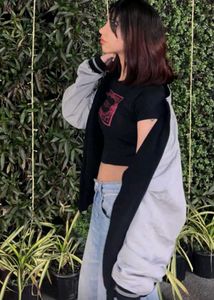 Cropped Graphic Tee