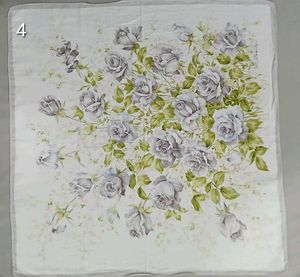 Vintage Floral Handkerchief