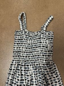 Maxi Dress with Elephant Print