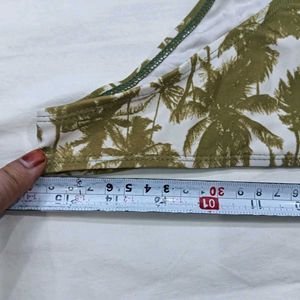 💙 Palm Tree Print Bikini Bottom