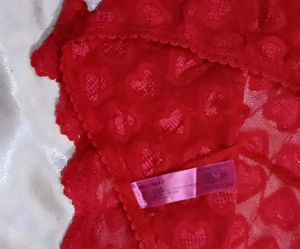 Red Hipster Panty