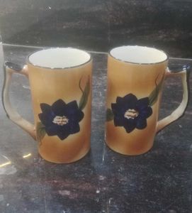 Artistic Floral Ceramic Mugs