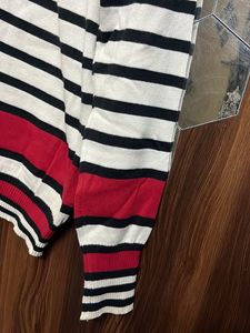 Striped Crew Neck Sweater
