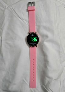 Stylish Pink Smart Watch
