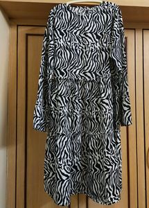 Viral Zebra 🦓Print Flowy And Breezy Dress