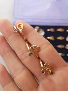 Set of 3 Cute Gold Rings