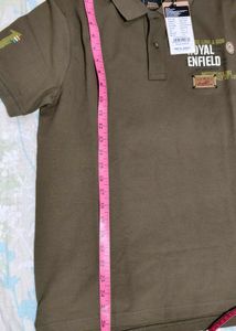 Royal Enfield Men's Olive Polo T-Shirt