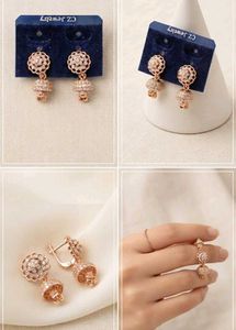 Elegant Tiered Jhumka Earrings