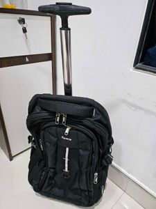 Black Rolling Backpack
