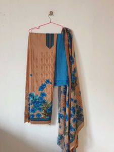 Sepia Floral Dream suit Material