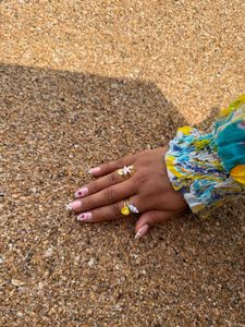 Charming Beachy Rings Set