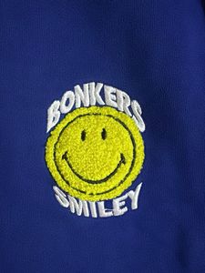 Blue Smiley Sweatpants