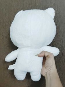 Kawaii White Cat Plush Toy