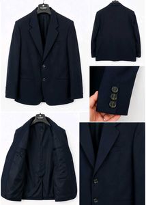Men's Navy Blue Formal Blazer | Size 42 (L) |