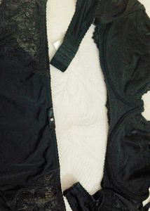 Very Sexy And Beautiful Satin Bra With Brief