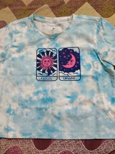 Cute Graphic Crop Tops (Set of 2)