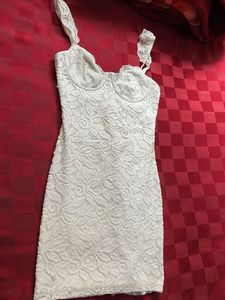 Lace Bodycon Mini Dress corset