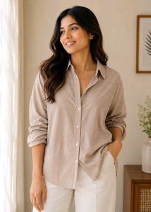 Classic Striped Button-Down Shirt