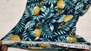 Very Beautiful Shein Pineapple Print Dress