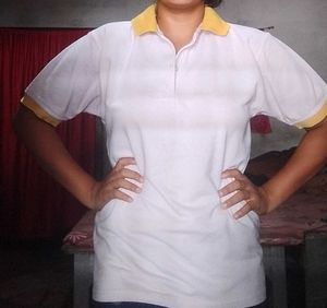 White Polo T-Shirt