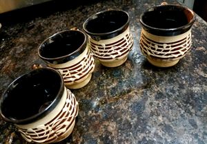Indian art Tea Cups (Set of 4)