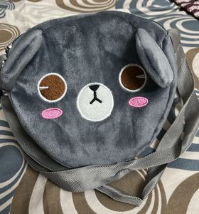 cute teddy sling bag