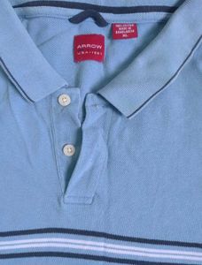 🚨 Lowest Price Men's Blue Arrow Polo Shirt