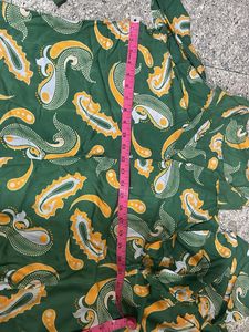 Green Paisley cord sets
