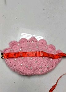 Handmade Pink Seashell Clutch or bag