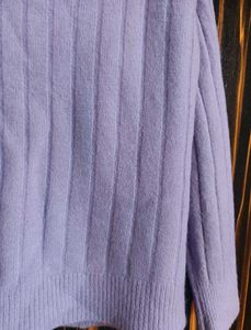 Lavender Knit Cardigan