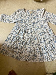 Chic Floral Tiered Mini Dress