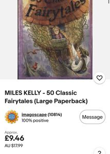50 Classic Fairytales Book