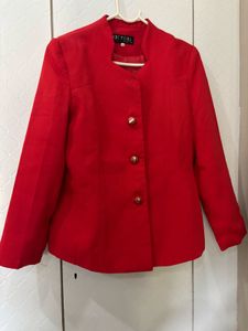 Red Formal Blazer