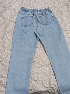 High Waist Unused Jean