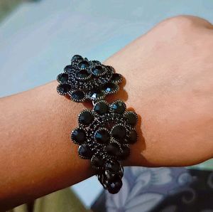 Black Stone Bracelet For Women