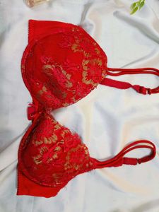 🇳🇿💫🎀Lace Trim Push-Up Bra