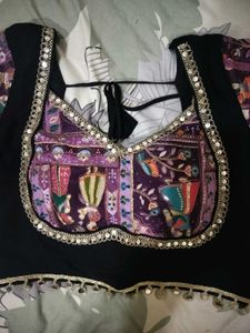 Designer Embroided lehenga and blouse.