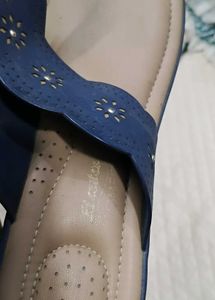 Comfortable Blue block heel