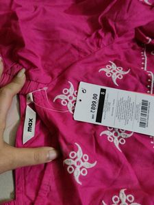 MAX Beautiful Square Neck Tunic Embroidered