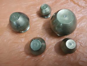 Antique Brass Kalash Pot Set
