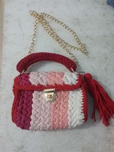 Handmade Crocheted Clutch Bag combo
